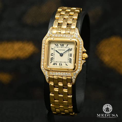 montre femme cartier panthere|montre panthere cartier.